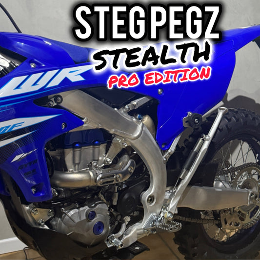 STEG PEGZ STEALTH PRO YAMAHA 2023-25 YZ450F/ 2024-26 WR450F/ 2024-26 YZ250F/2025-26 WR250F