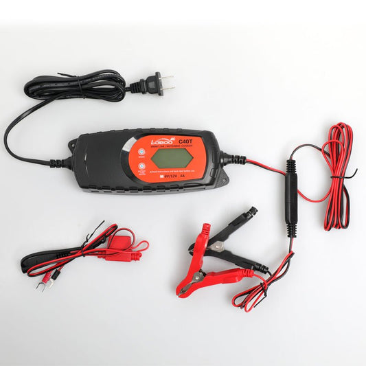 CHARGEUR MAINTENEUR DE BATTERIE LOBOO C40T