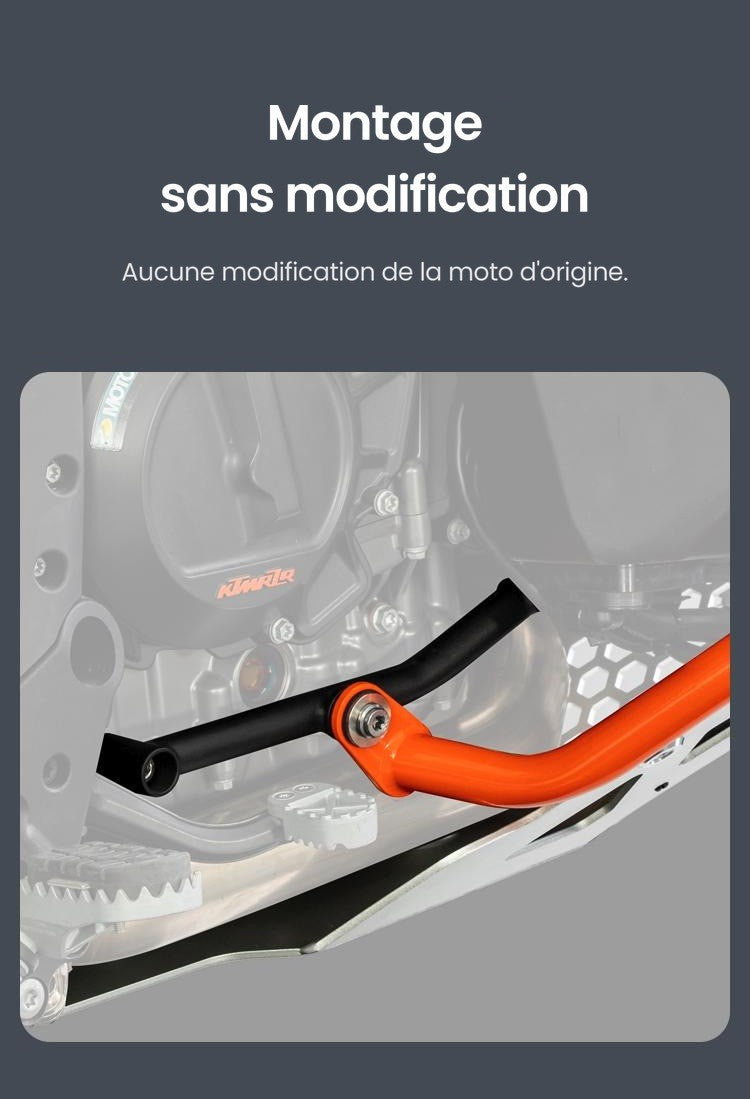 CRASH BAR BAS + SABOT MOTEUR LOBOO KTM 790 ADVENTURE R (2019-2022)