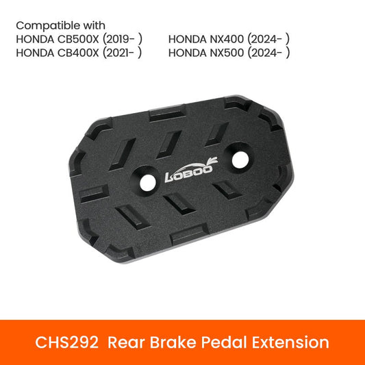 EXTENSION DE PÉDALE DE FREIN LOBOO HONDA CB500X / NX400 / NX500