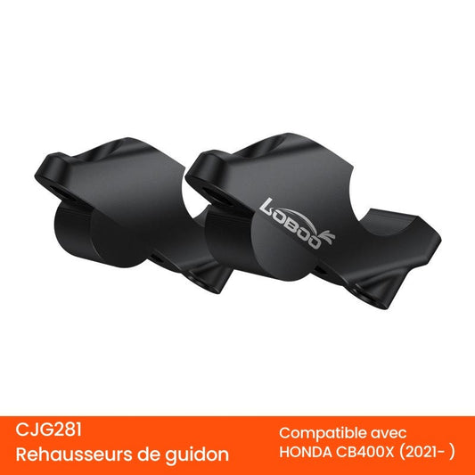 REHAUSSEURS DE GUIDON LOBOO HONDA CB400X (2021- )