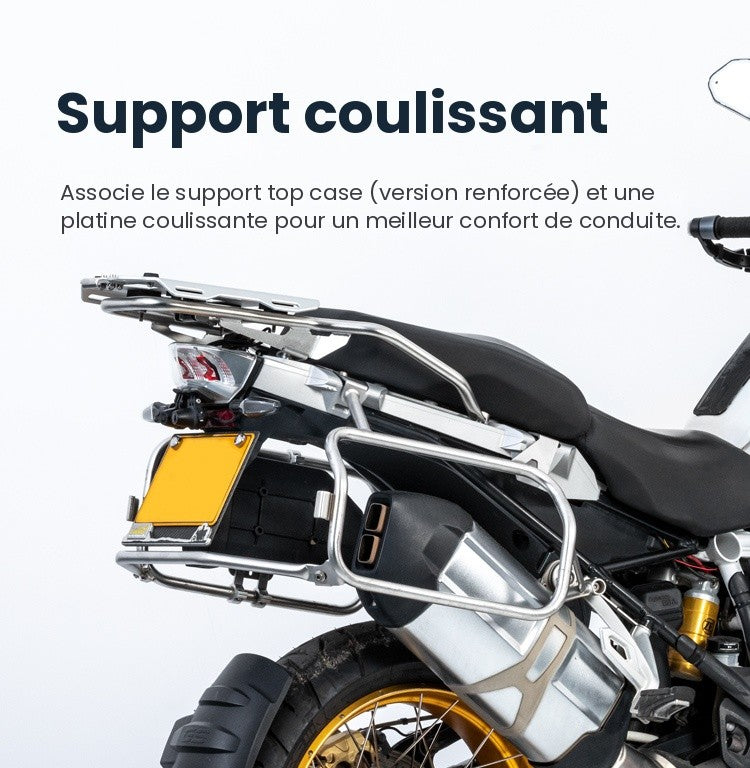 Valise aluminium Conqueror Loboo 38L+45L BMW S1000XR (2021- )