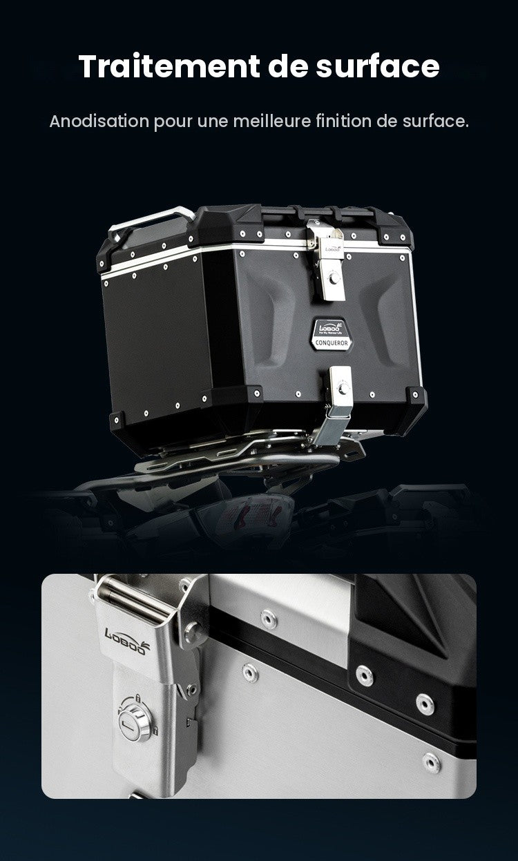 Valise aluminium Conqueror Loboo 45L+45L BMW R 1300 GS (2023- )
