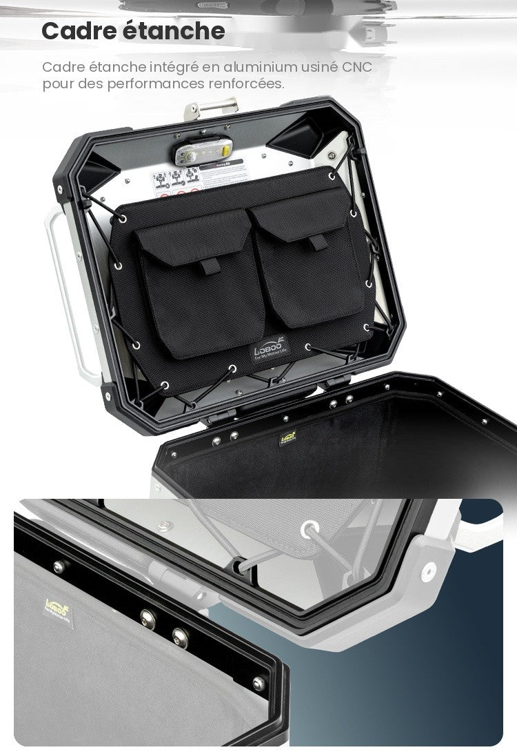 Valise aluminium Conqueror Loboo 45L+45L BMW R 1300 GS (2023- )