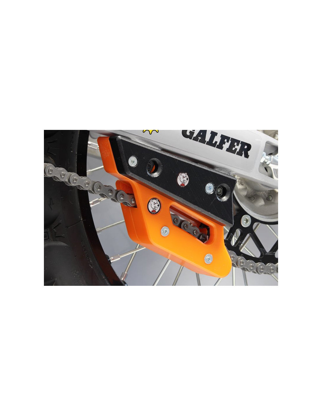 PATIN DE GUIDE CHAÎNE RENFORCÉ AXP RACING GAS GAS EC 300 (2021-2023)