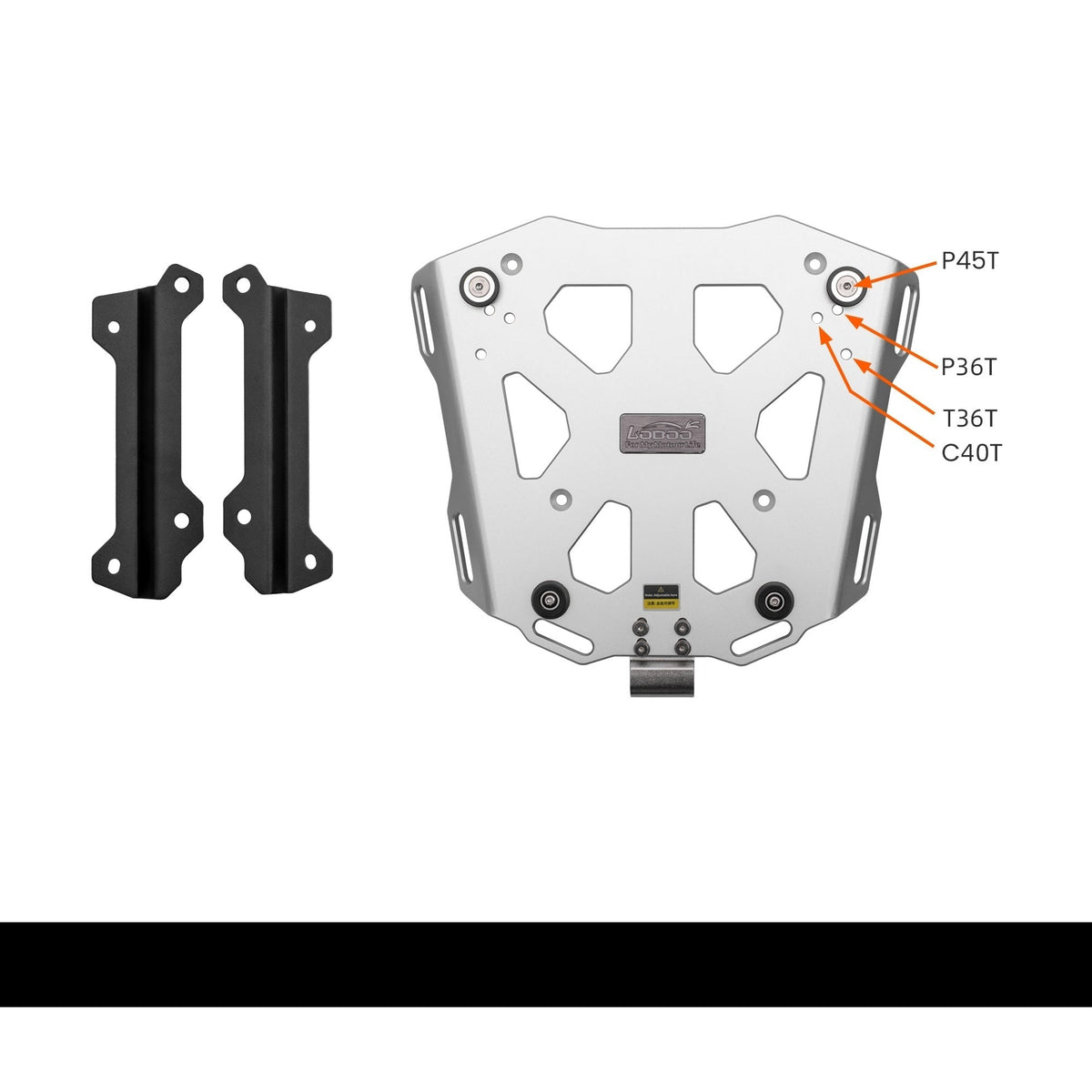 PLATINE TOP CASE LOBOO KOVE 625X (2025- )