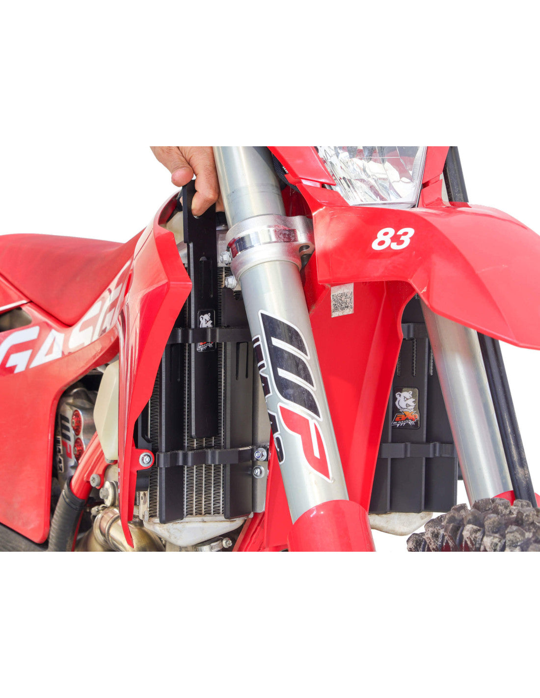 PROTECTIONS DE RADIATEURS FAST-CLEANING AXP RACING KTM 350 XC-F (2023-2026)