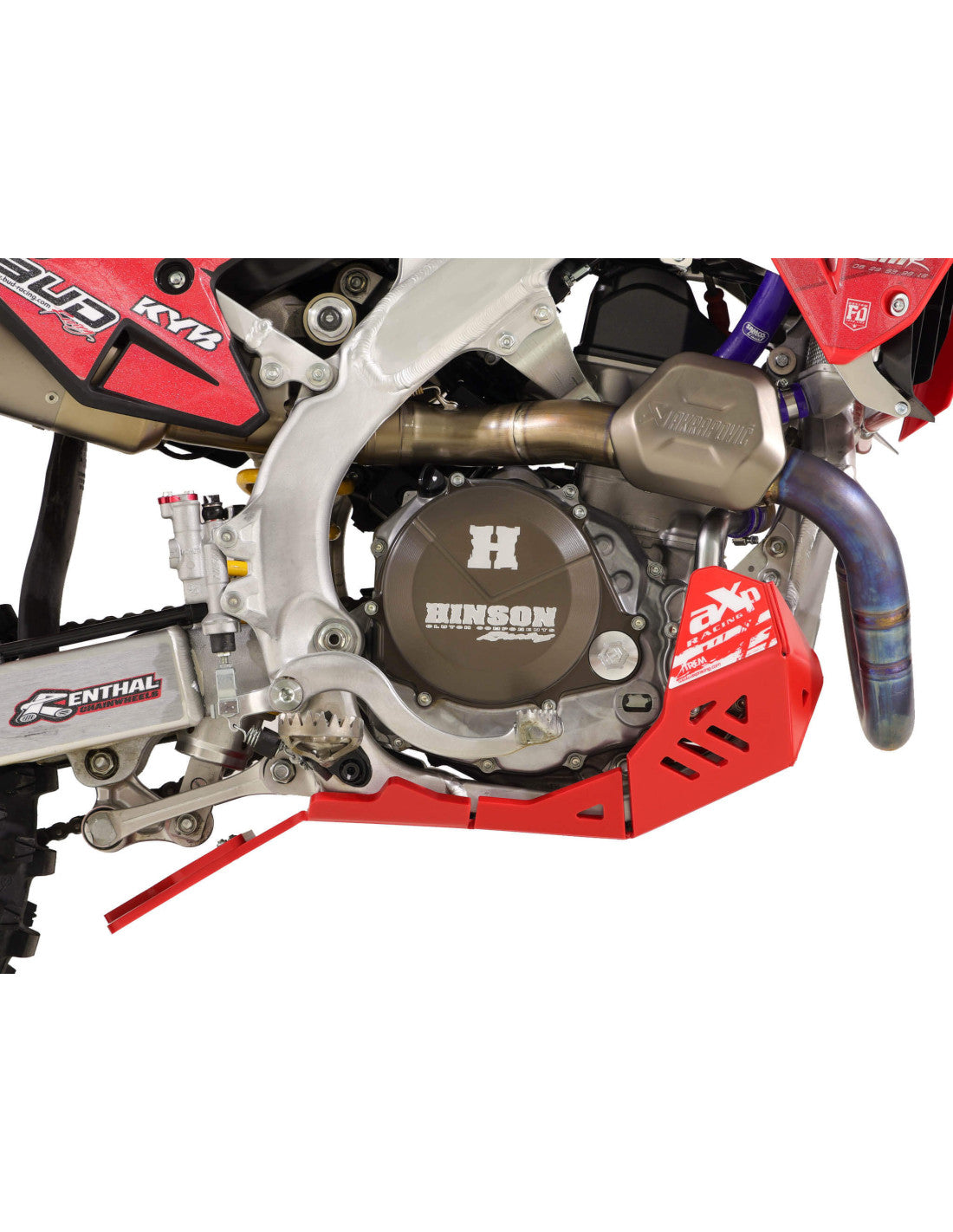 SABOT HARD ENDURO PEHD 8MM AVEC PROTECTION DE BIELLETTE AXP RACING HONDA CRF 450 R (2025-2026)