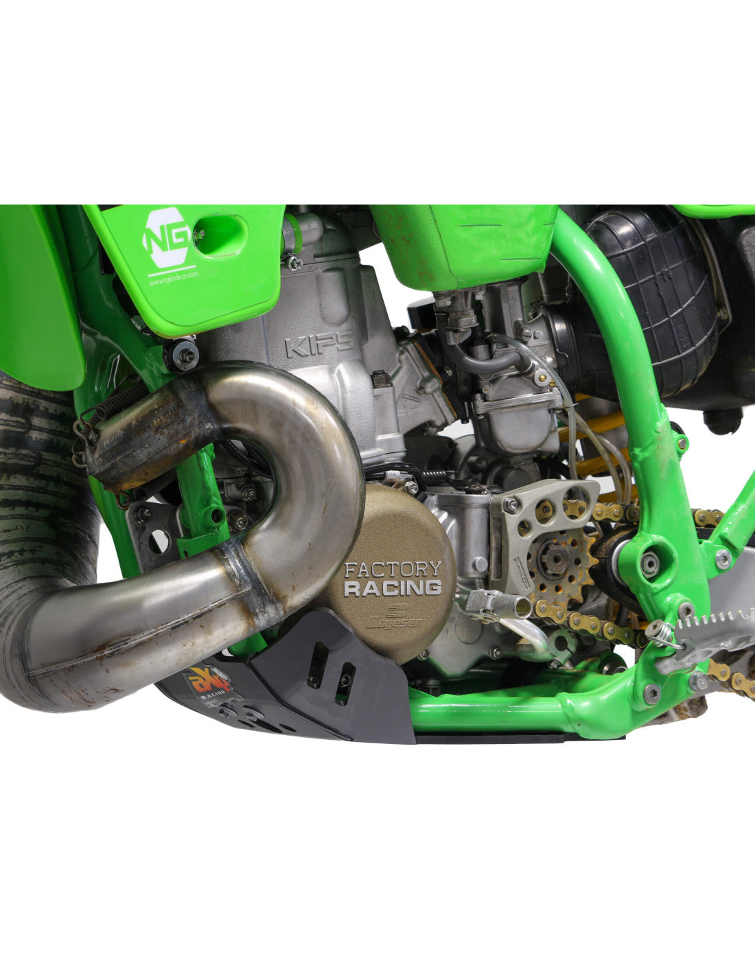 SABOT PEHD 6MM AXP RACING KAWASAKI KX 250 (1988-1989)