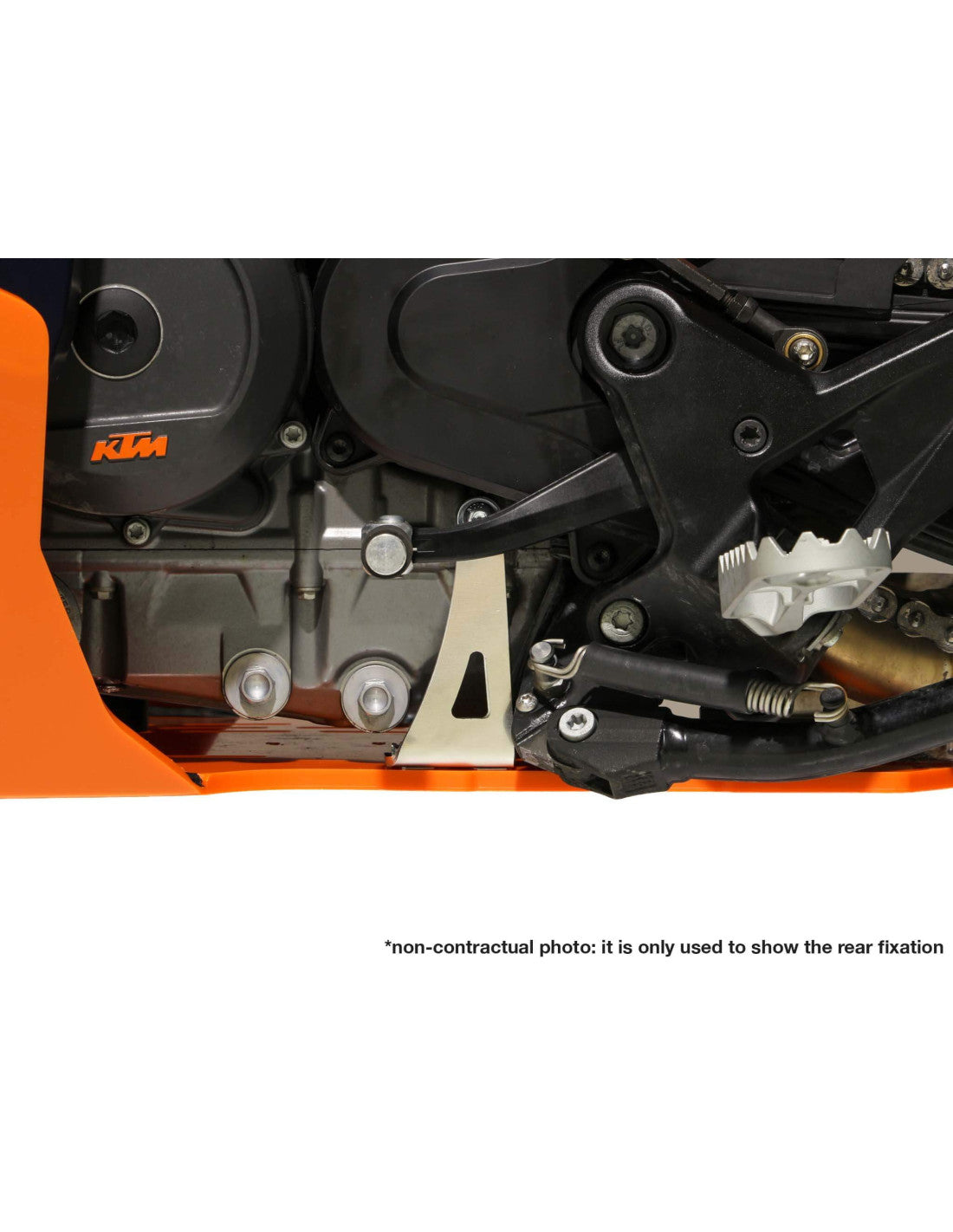 SABOT ADVENTURE PEHD 8MM AXP RACING KTM 890 ADVENTURE R (2019-2025)