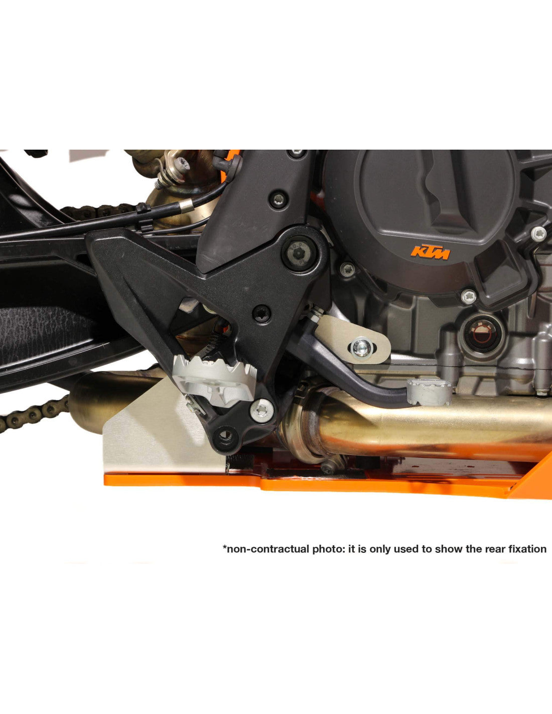 SABOT ADVENTURE PEHD 8MM AXP RACING KTM 890 ADVENTURE R (2019-2025)