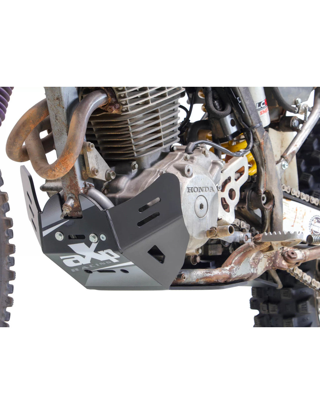 SABOT PEHD 6MM AXP RACING HONDA XR 400 R (1996)