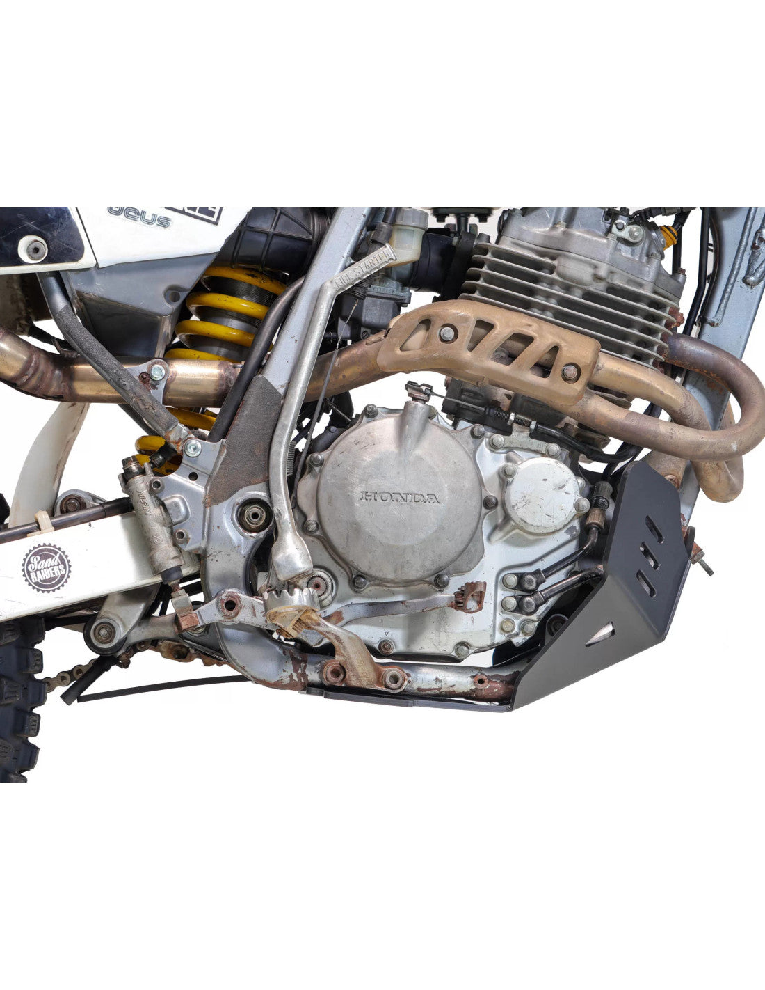 SABOT PEHD 6MM AXP RACING HONDA XR 400 R (1996)