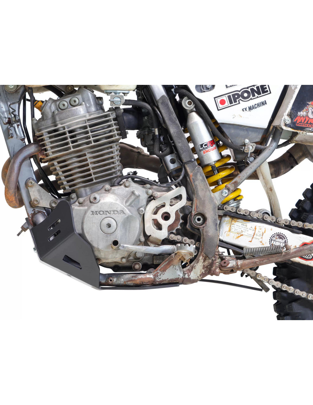 SABOT PEHD 6MM AXP RACING HONDA XR 400 R (1996)