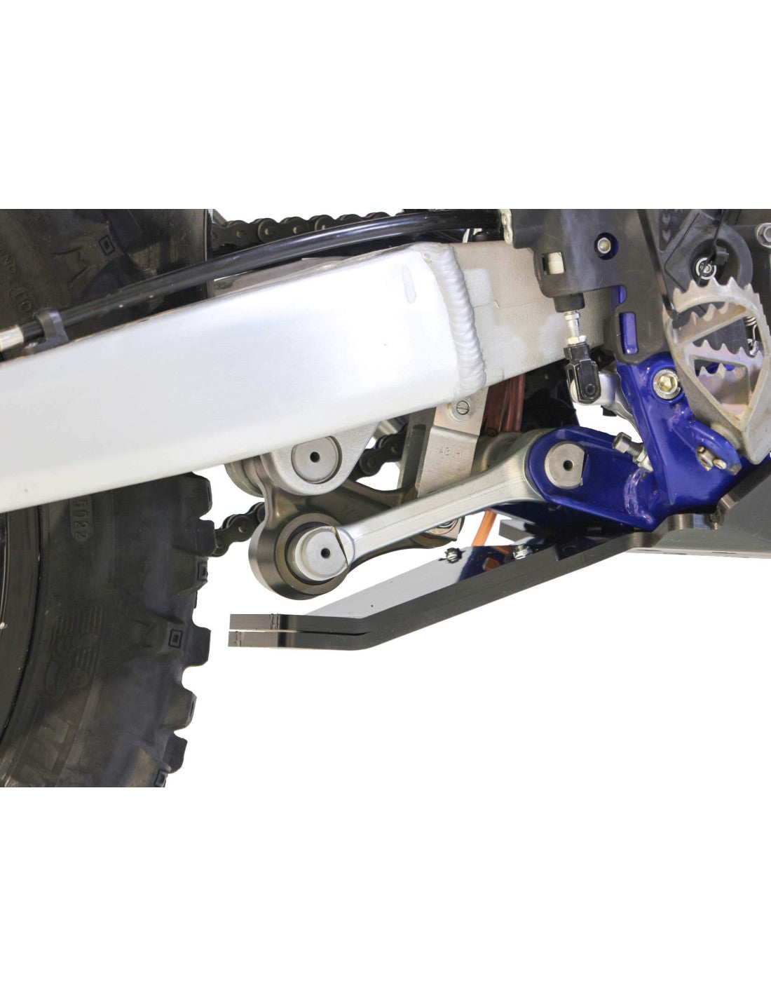 SABOT HARD ENDURO PEHD 8MM AVEC PROTECTION DE BIELLETTE AXP RACING SHERCO SE 125 FACTORY (2025-2026)