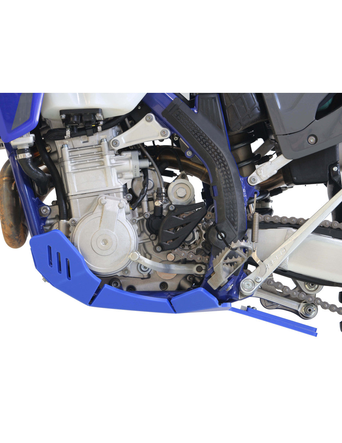 SABOT HARD ENDURO PEHD 8MM AVEC PROTECTION DE BIELLETTE AXP RACING SHERCO SEF 450 (2025-2026)