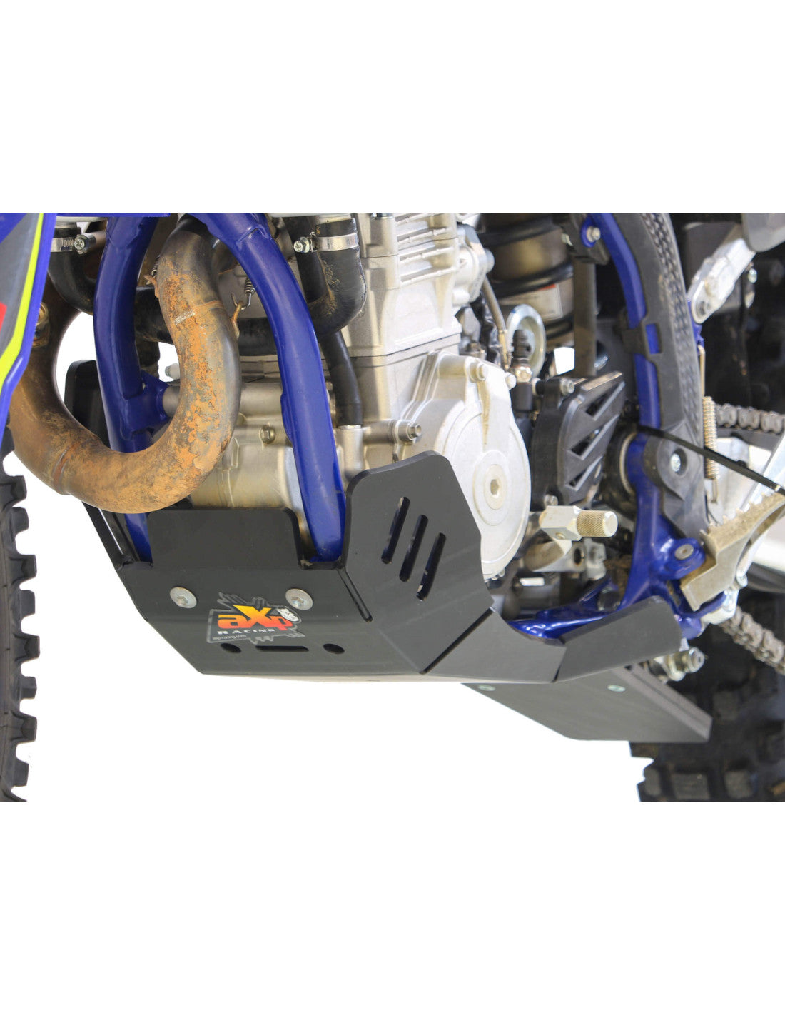 SABOT HARD ENDURO PEHD 8MM AVEC PROTECTION DE BIELLETTE AXP RACING SHERCO SEF 450 (2025-2026)
