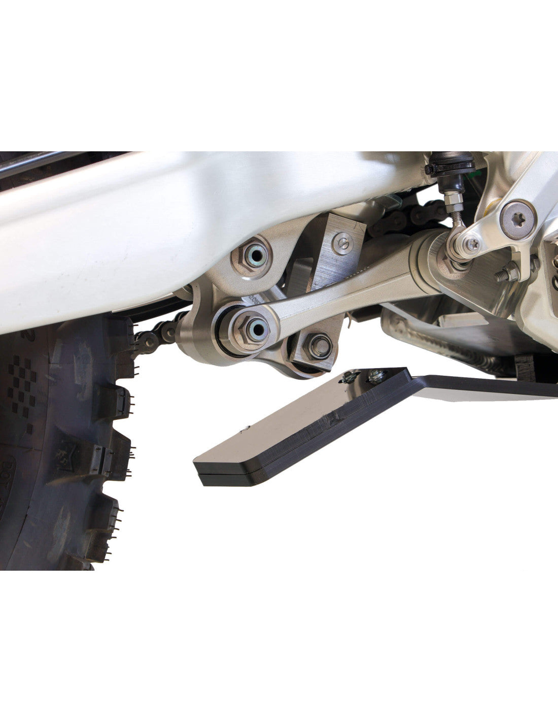 SABOT HARD ENDURO PEHD 8MM AVEC PROTECTION DE BIELLETTE AXP RACING TRIUMPH TF 450-E (2025-2026)