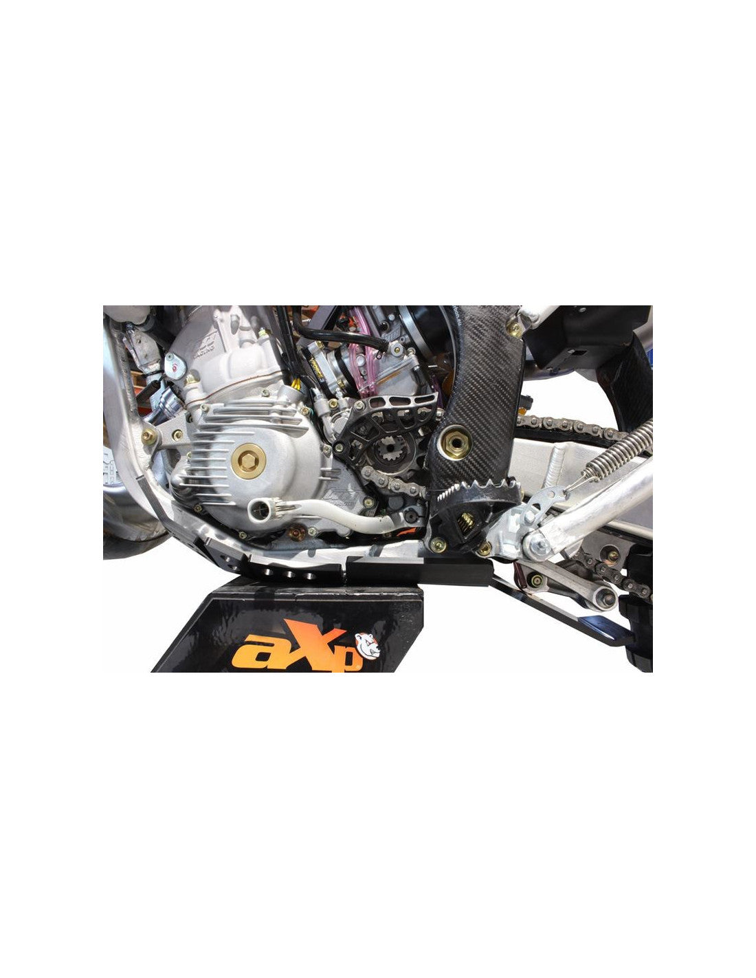 SABOT HARD ENDURO PEHD 8MM AXP RACING TM RACING EN 250 ES 2T / EN 250 FI ES 2T / EN 300 ES 2T / EN 300 FI ES 2T / EN 300 FI ES 2TE (2019-2021)