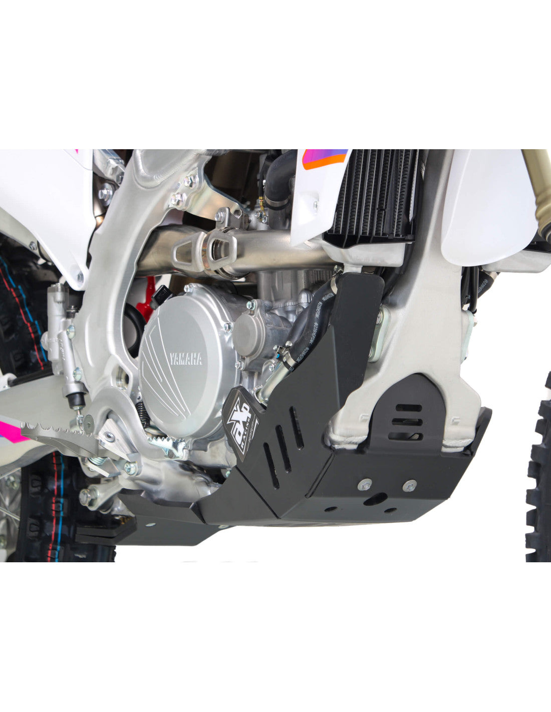 SABOT HARD ENDURO PEHD 8MM AVEC PROTECTION DE BIELLETTE AXP RACING YAMAHA YZ 250 FX (2025-2026)