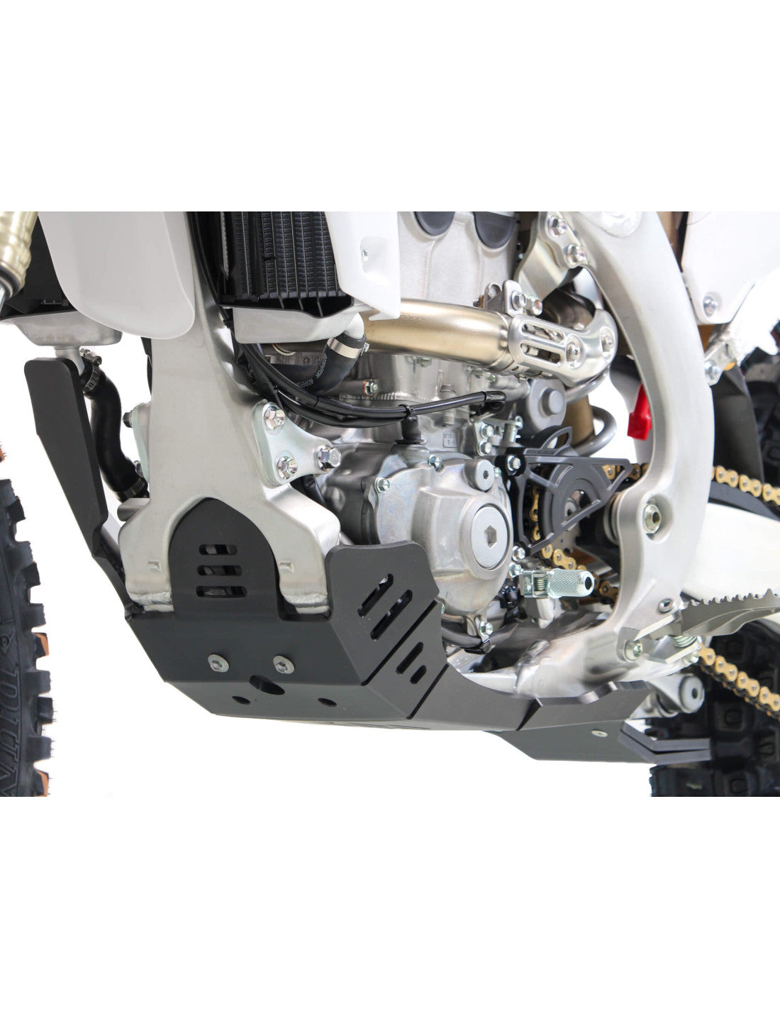 SABOT HARD ENDURO PEHD 8MM AVEC PROTECTION DE BIELLETTE AXP RACING YAMAHA YZ 250 FX (2025-2026)